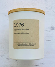 Load image into Gallery viewer, Personalised Birthday Year Candle