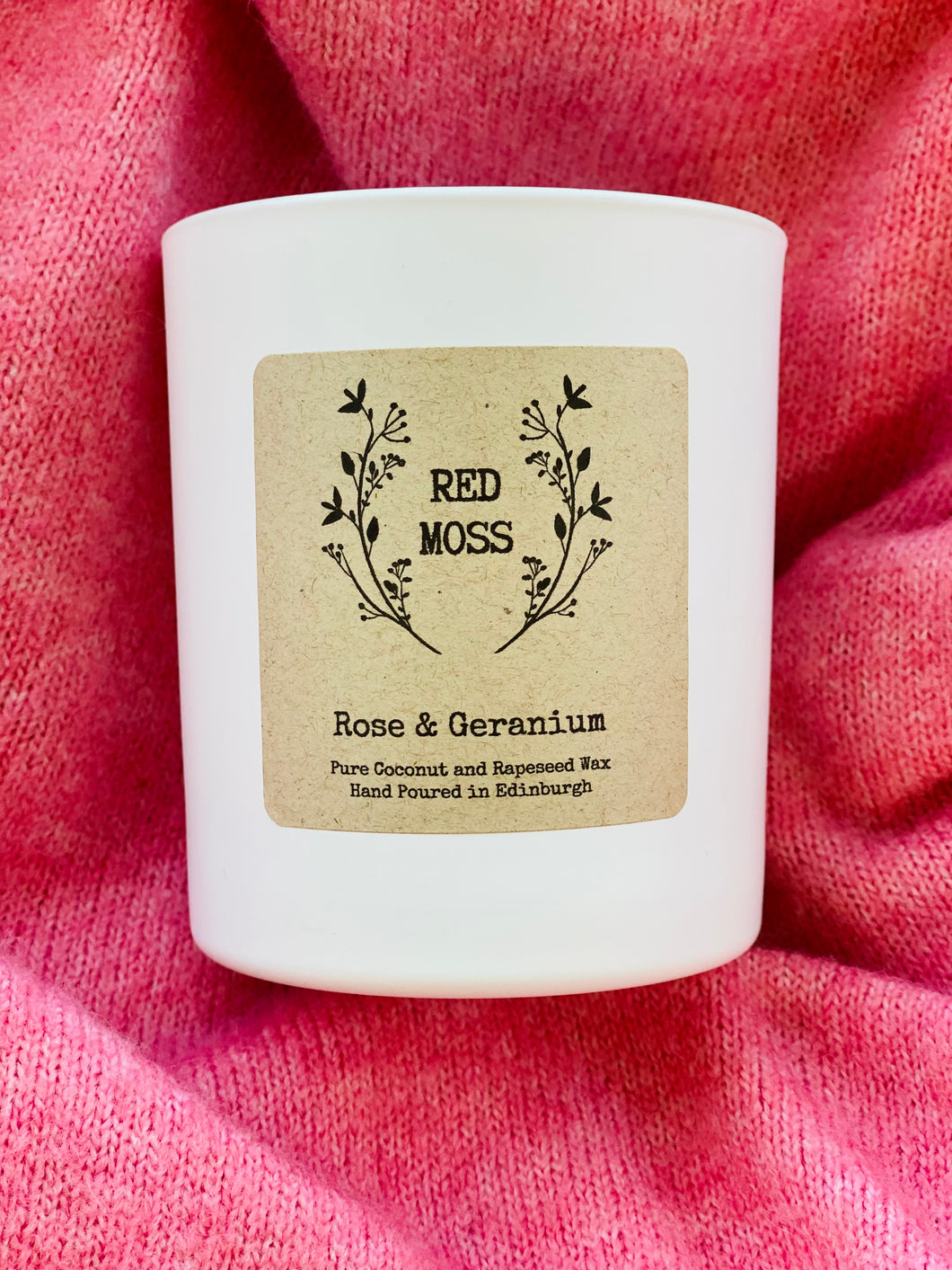 Rose & Geranium Candle