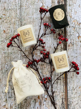Load image into Gallery viewer, Votive Candle in Cotton Giftbag (now £8. Enter code VOTIVE20 at checkout)
