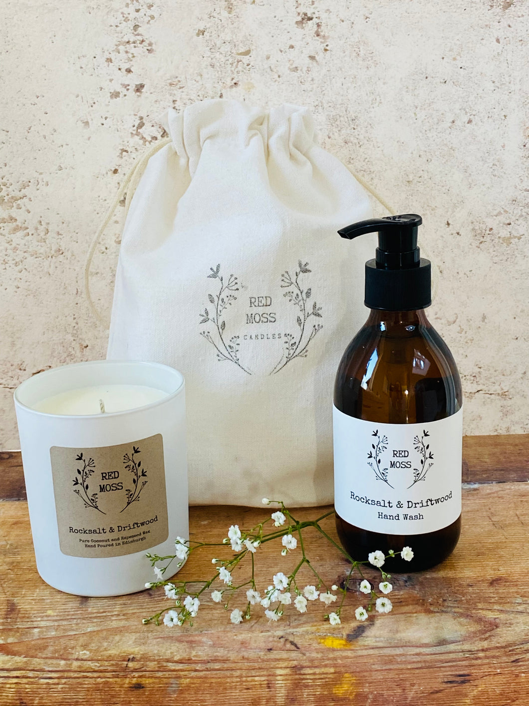 Candle and Hand Wash Gift Set